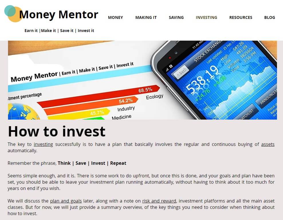 blog do mentor financeiro